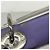 Bolsa de mão em couro Christian Dior Cinza Roxo - vista 11