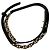 Cinturón de cadena Christian Dior Dior Caro Montaigne #75 Negro - vista 3