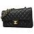 Timeless Borsa a tracolla Chanel Matelassé Nero