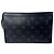 Borsa a tracolla portafoglio portatile Louis Vuitton Gaston in nero - vista 4