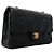 Bolsa de Ombro Chanel Matelassé Preto - vista 2