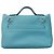 Hermès Sac à main Hermes 24 Mini Evercolor Swift Bleu - vue 6