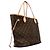 Bolso Tote Louis Vuitton Monogram Neverfull MM Fucsia - vista 2