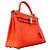 Hermès Hermes Candy Kelly 28 Handtasche Pink Golden - Ansicht 2