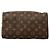 Borsa Louis Vuitton Monogram Speedy Bandoulière 25 Marrone - vista 3