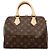 Borsa Louis Vuitton Monogram Speedy Bandoulière 25 Marrone - vista 6