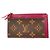 Louis Vuitton Monogram Portecarte Zip Wallet/Coin Case Fucsia