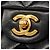 Bolso de hombro Chanel Matelassé Double Flap Negro - vue 11