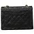 Bolso de hombro Chanel Matelassé Double Flap Negro - vue 13