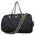 Bolso de hombro Chanel Matelassé con cadena Azul marino