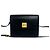 Céline Celine Vintage Logo Ring Hardware Schultertasche aus Leder Schwarz