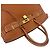 Hermès Borsa HERMES Birkin 35 in pelle Taurillon Clemence marrone - vista 4