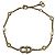 Bracciale con ciondolo Christian Dior Claire D Lune Gold D'oro