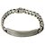 Autre Marque Bracciale con piastrina ID Vintage Tiffany Argento