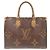 Louis Vuitton OnTheGo MM Shopper für Damen Braun Rot