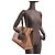 Louis Vuitton OnTheGo MM Shopper für Damen Braun Rot - Ansicht 8