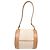 Bulgari Bolso Bvlgari B.zero1 Logomania en Beige