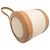 Bulgari Bolso Bvlgari B.zero1 Logomania en Beige - vista 3