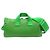 Borsa Boston Bottega Veneta in pelle verde - vista 2