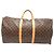 Louis Vuitton Keepall Bandoulière 60 Boston Bag Castaño