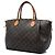 Louis Vuitton Brown Monogram Turenne GM Marrone - vista 2