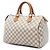 Louis Vuitton White Damier Azur Speedy 30 Weiß - Ansicht 2