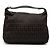 Borsa a mano Fendi in tela Zucchino marrone Marrone scuro