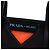 Sac Satchel Prada Orange Canvas Ouverture - vue 5
