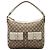 Borsa Gucci Abbey D Ring in tela GG beige