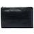 Autre Marque Clutch Saint Laurent in pelle embossed effetto coccodrillo nero