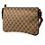 Gucci Beige GG Canvas Web Crossbody Tasche - Ansicht 2