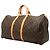 Louis Vuitton Brown Monogram Keepall 55 Castaño - vista 2