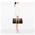Louis Vuitton Brown Monogram Keepall 55 Castaño - vista 6