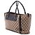 Borsa Tote Gucci Brown GG Canvas Trophy Marrone - vista 2