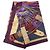 Lenço de seda Hermès Purple Ceintures Et Liens 90 Roxo