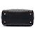 Autre Marque Dior Black Medium Lambskin Cannage Studded Supple Lady Dior Schwarz - Ansicht 3