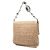 Borsa Satchel Miu Miu in Nappa Matelassé Beige con Catena di Cristalli - vista 2