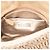 Borsa Satchel Miu Miu in Nappa Matelassé Beige con Catena di Cristalli - vista 5