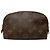 Necessaire Louis Vuitton Brown Monogram Cosmetic Pouch PM Castaño