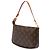 Louis Vuitton Brown Monogram Pochette Accessoires Marrone - vista 2