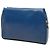 Céline Clutch Celine de piel grabada efecto lagarto azul - vista 2
