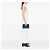 Céline Clutch Celine de piel grabada efecto lagarto azul - vista 6