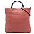 Bamboo Bolso Shopper Gucci de piel de becerro rosa con bambú