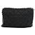 Chanel Bolsa Hobo em pele de cordeiro matelassada preta lavada com corrente Preto - vista 2