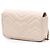Gucci Mini GG Marmont Steppenechtleder Schultertasche mit Klappe in Weiß - Ansicht 2