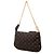 Louis Vuitton Brown Monogram Idylle Mini Pochette Accessoires Castaño Marrón oscuro - vista 2
