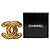 Chanel Gold CC gesteppte Brosche vergoldet Golden - Ansicht 5