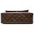 Louis Vuitton Brown Monogram Mini Looping Castaño - vista 3