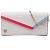 Autre Marque Clutch a Busta con Catena Dior Explorer Croisier in Pelle Bianca Bianco