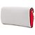 Autre Marque Clutch a Busta con Catena Dior Explorer Croisier in Pelle Bianca Bianco - vista 2